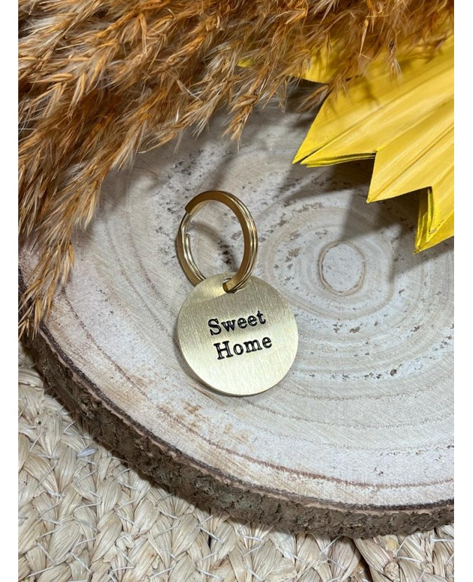 PORTE CLÉS "SWEET HOME"