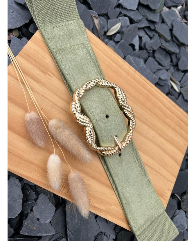 CEINTURE GINA - OLIVE