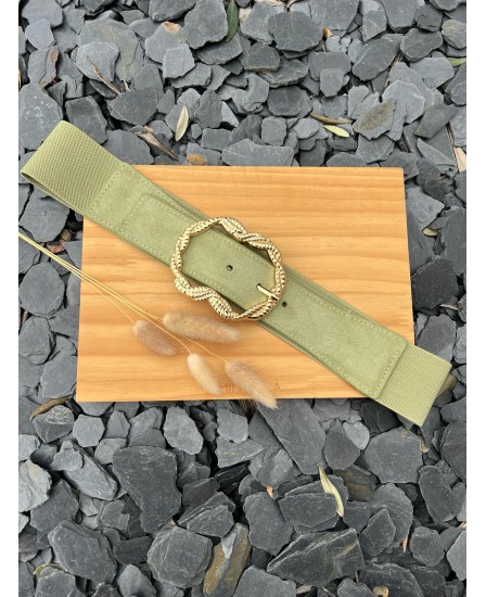 CEINTURE GINA - OLIVE