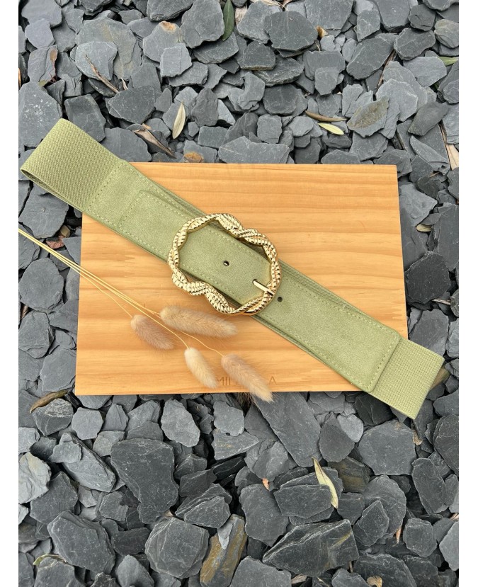 CEINTURE GINA - OLIVE