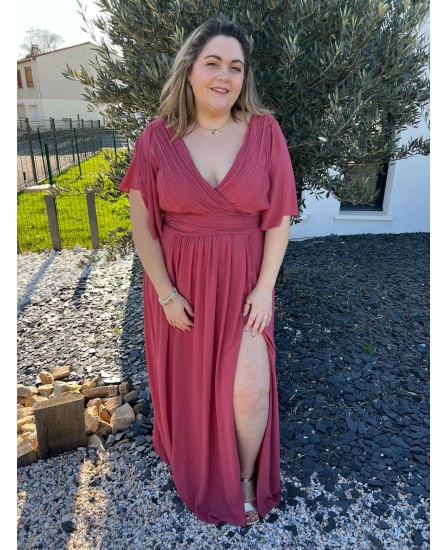 ROBE PAOLINE PULPEUSE - MARSALA