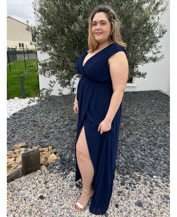 ROBE ADONIE PULPEUSE - MARINE