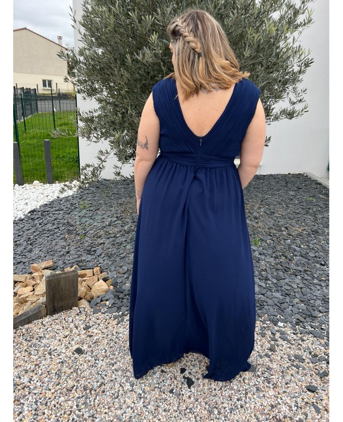 ROBE ADONIE PULPEUSE - MARINE