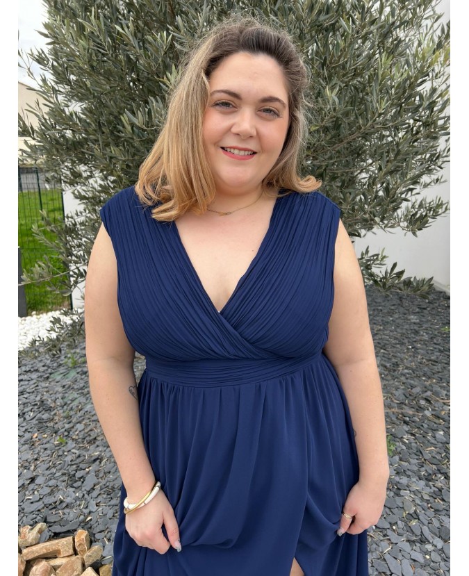 ROBE ADONIE PULPEUSE - MARINE