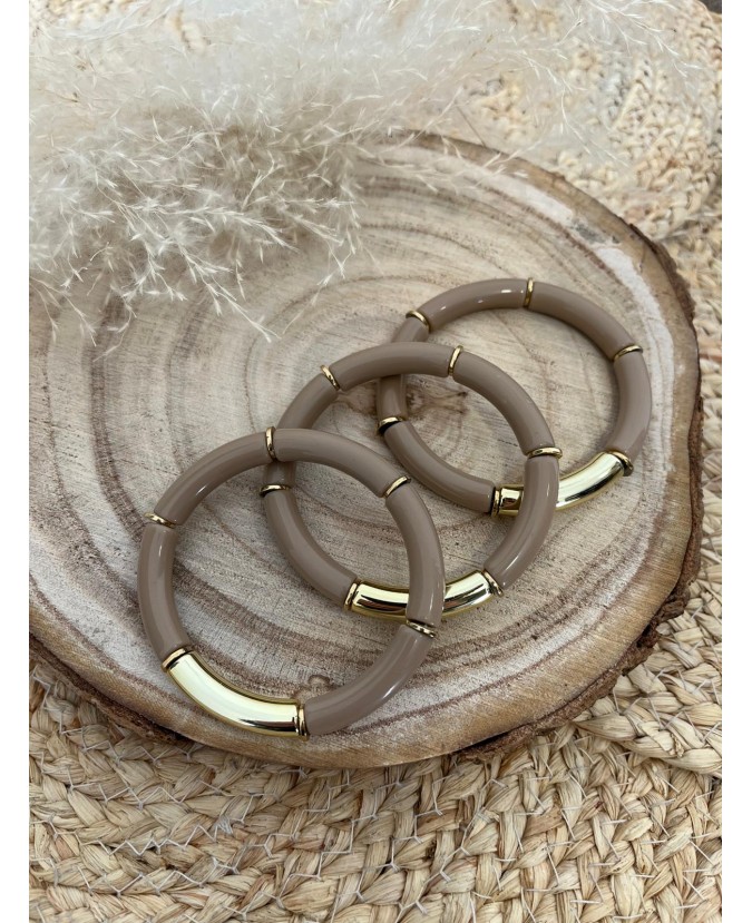 BRACELET WAFA - TAUPE