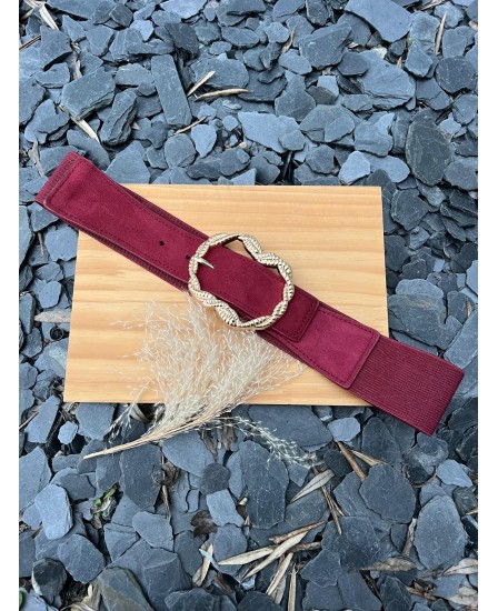 CEINTURE GINA - BORDEAUX