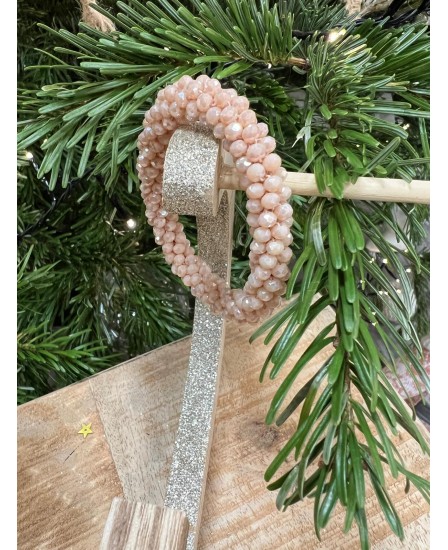 BRACELET SIENNA - BEIGE ROSE