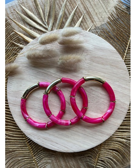 BRACELET WAFA - FUSHIA