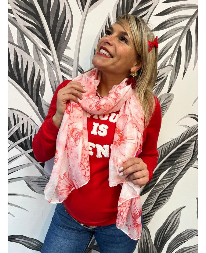 FOULARD QUOC - ROSE
