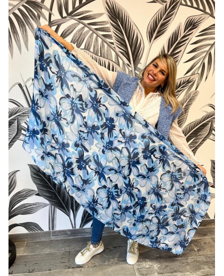 FOULARD TEO - BLEU