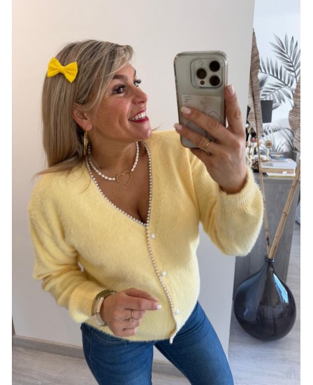 GILET YAMINI - JAUNE