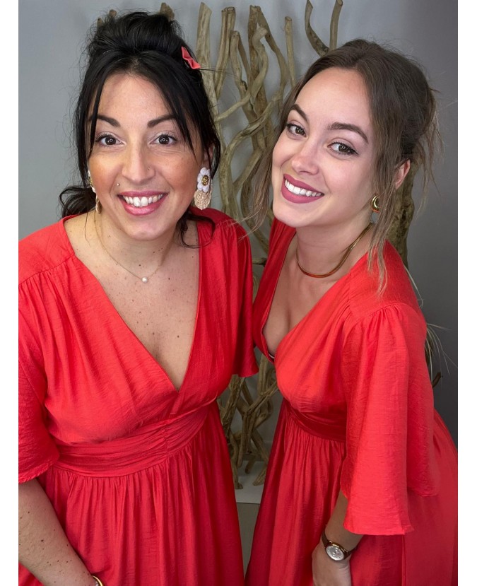 ROBE AMANDANE - ORANGE