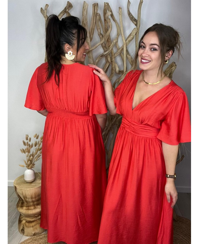 ROBE AMANDANE - ORANGE