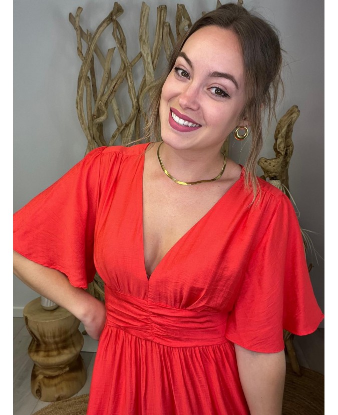 ROBE AMANDANE - ORANGE