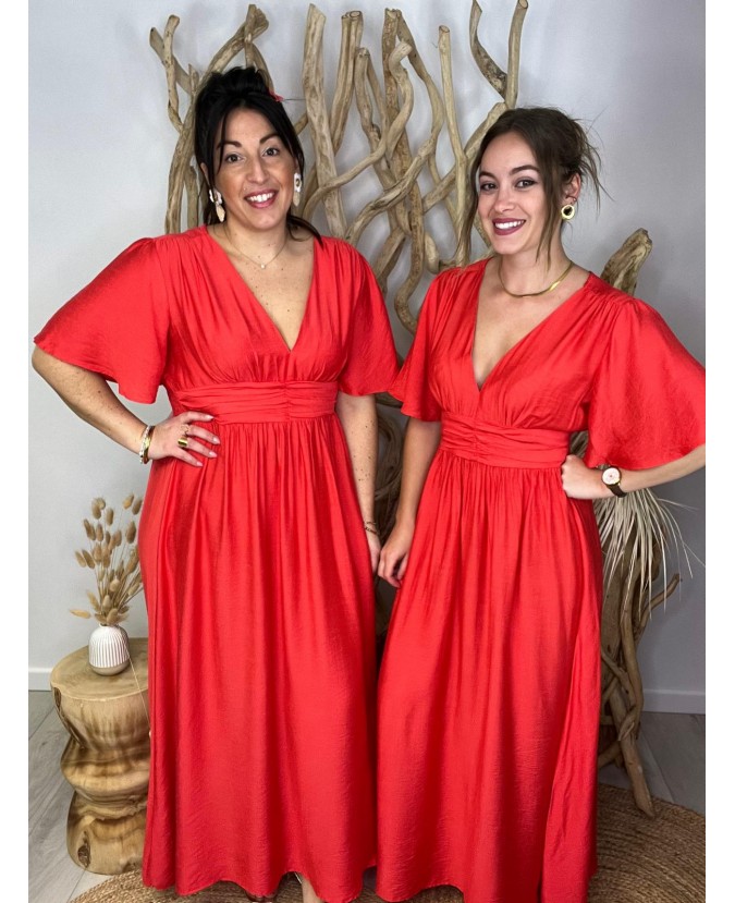 ROBE AMANDANE - ORANGE