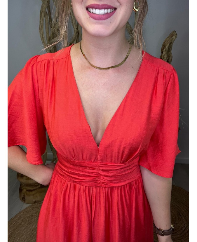 ROBE AMANDANE - ORANGE