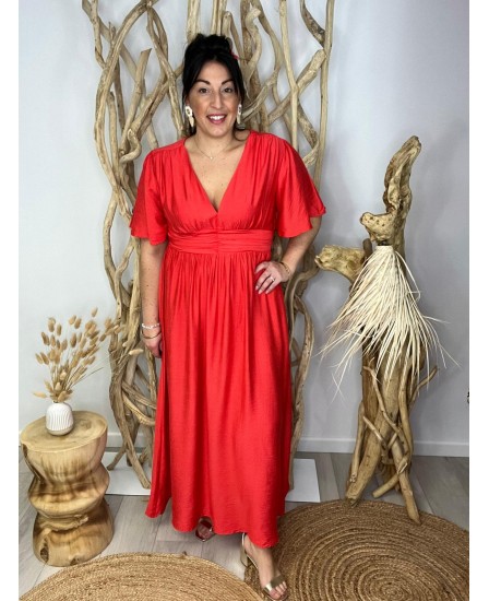 ROBE AMANDANE PULPEUSE - ORANG
