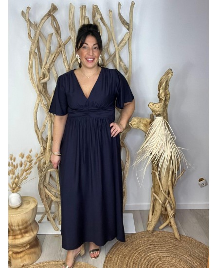 ROBE AMANDANE PULPEUSE - MARIN