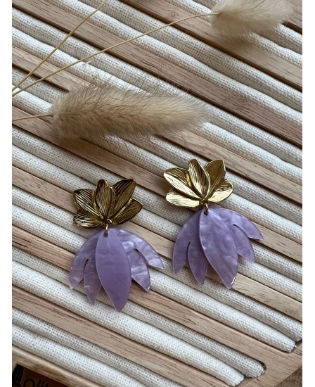 BOUCLES D'OREILLES IRENEE - PARME