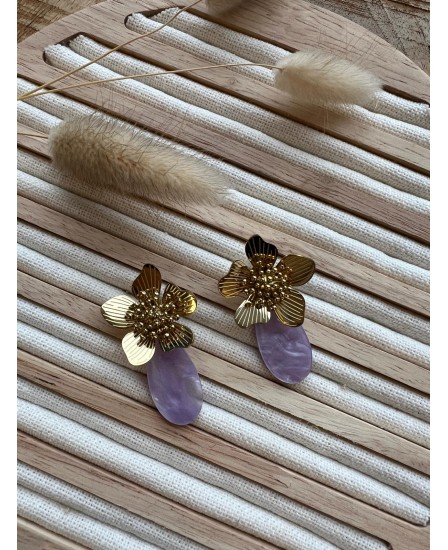 BOUCLES D'OREILLES STEEL