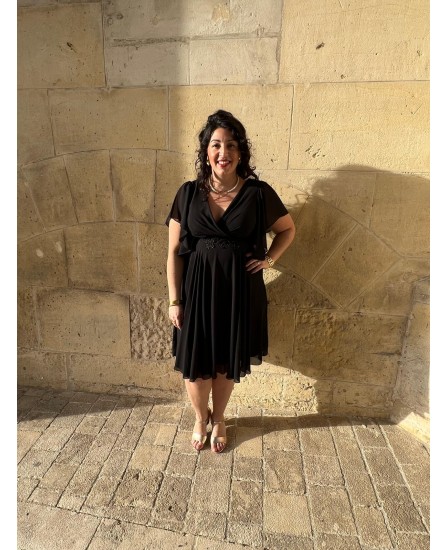 ROBE KAYLINE- NOIR
