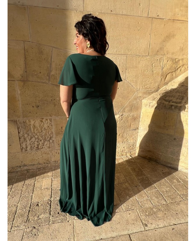 ROBE ANNAÏG PULPEUSE-VERT