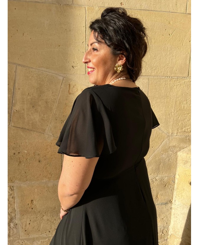 ROBE ANNAÏG PULPEUSE- NOIR