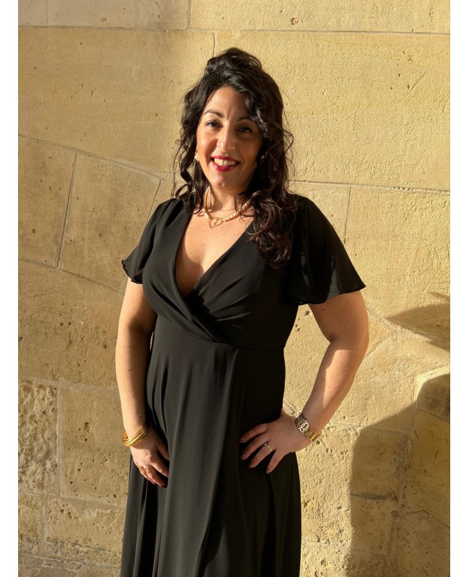 ROBE ANNAÏG PULPEUSE- NOIR