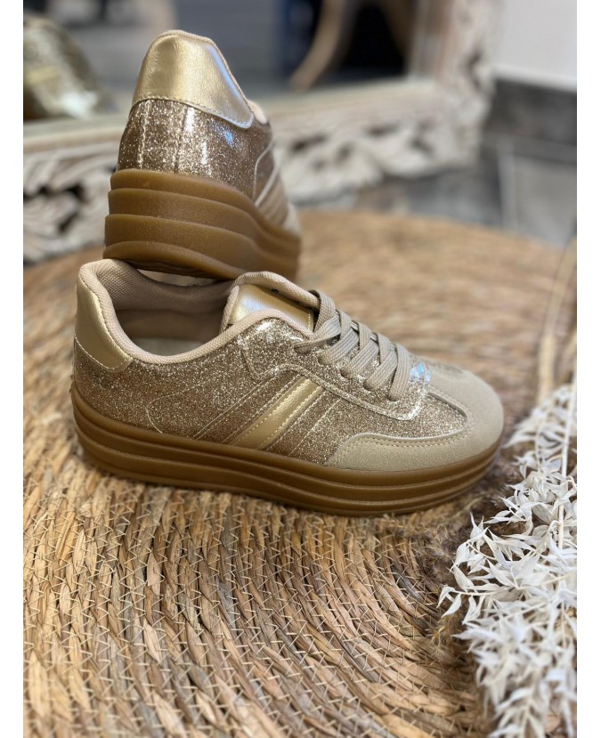 BASKETS TOMAS - GOLD
