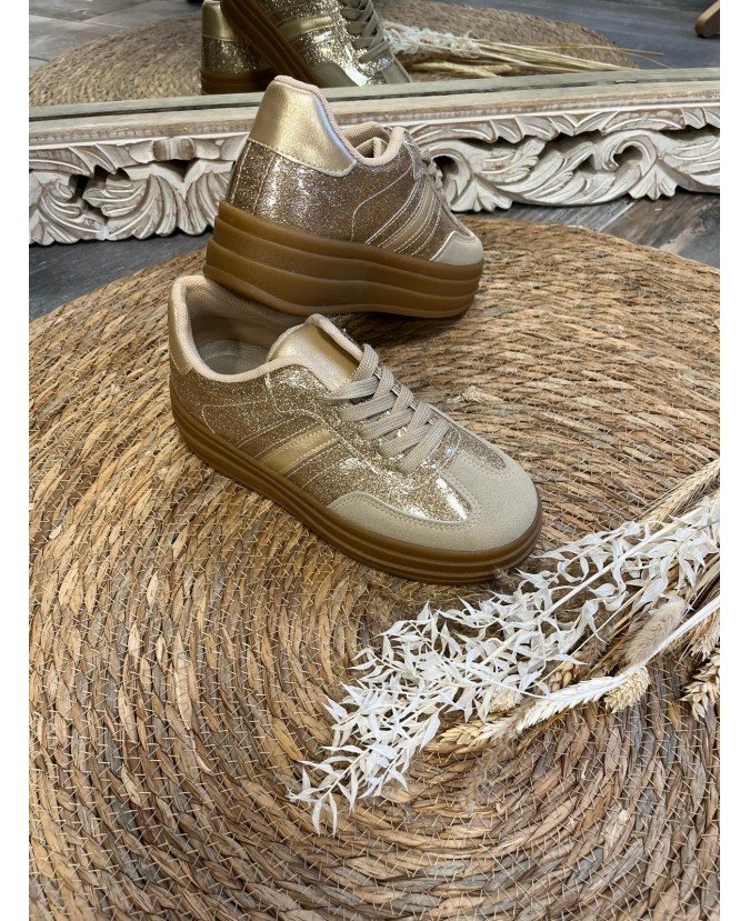 BASKETS TOMAS - GOLD
