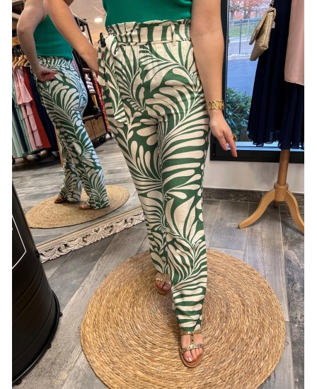 PANTALON JOÉ - VERT