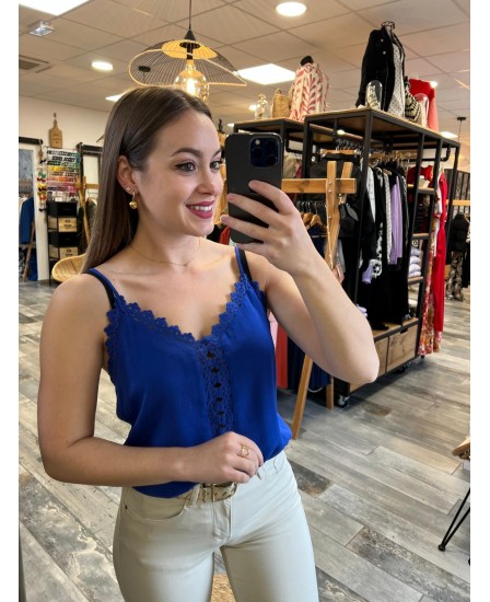 TOP YOLANDA - BLEU
