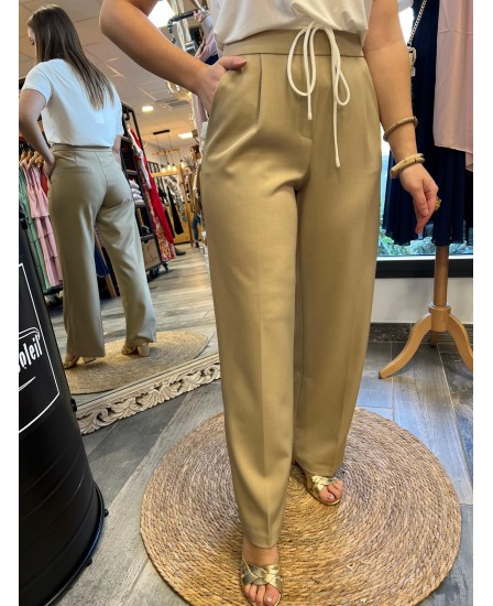 PANTALON GUYLENE - BEIGE