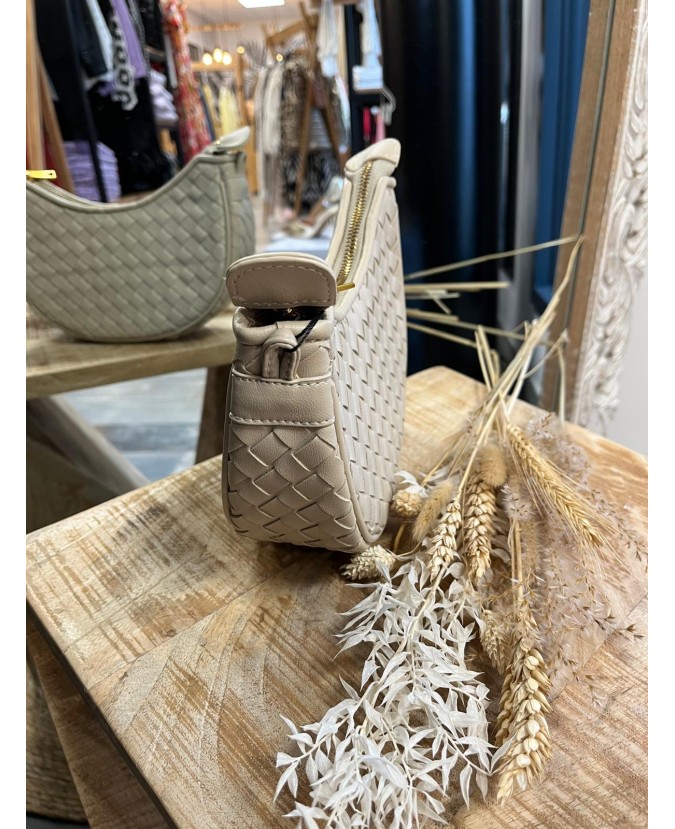 SAC LOUVE - TAUPE
