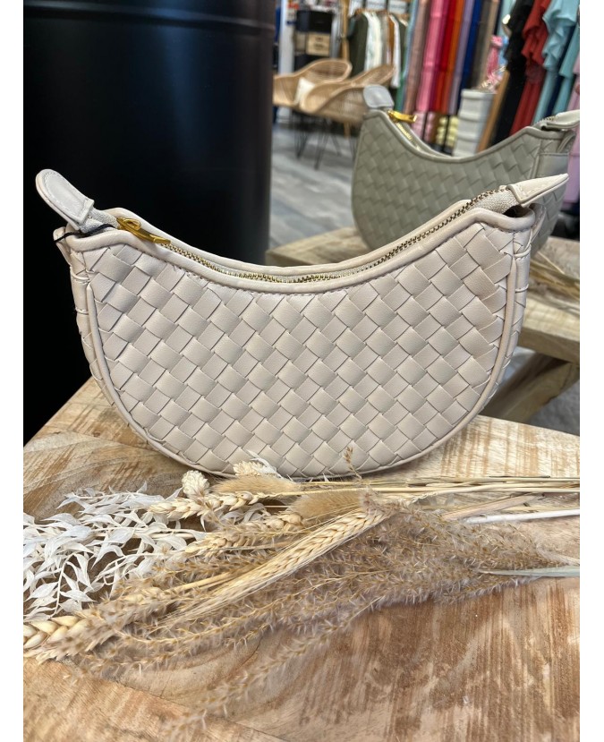 SAC LOUVE - TAUPE