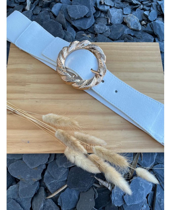 CEINTURE LIDA - BLANC