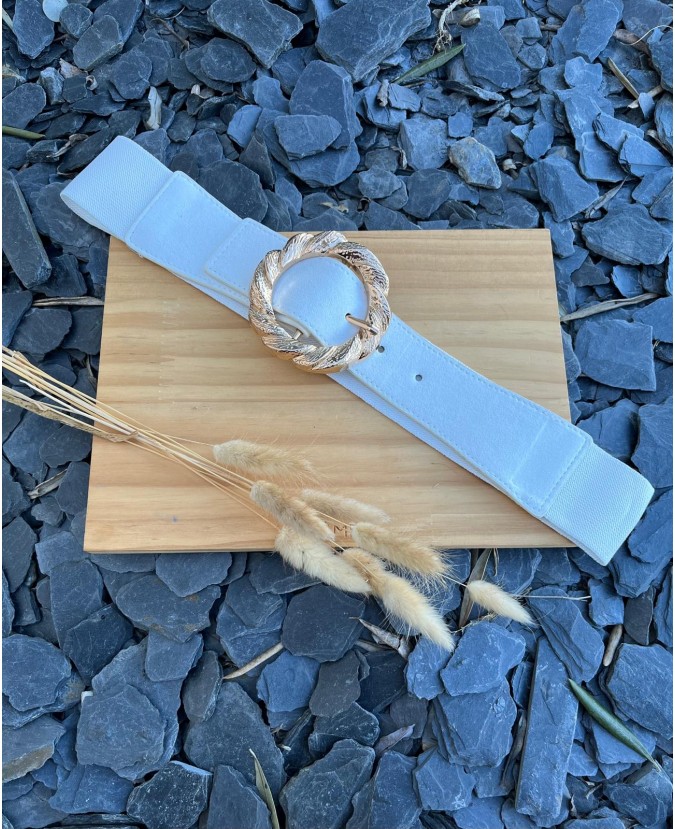 CEINTURE LIDA - BLANC