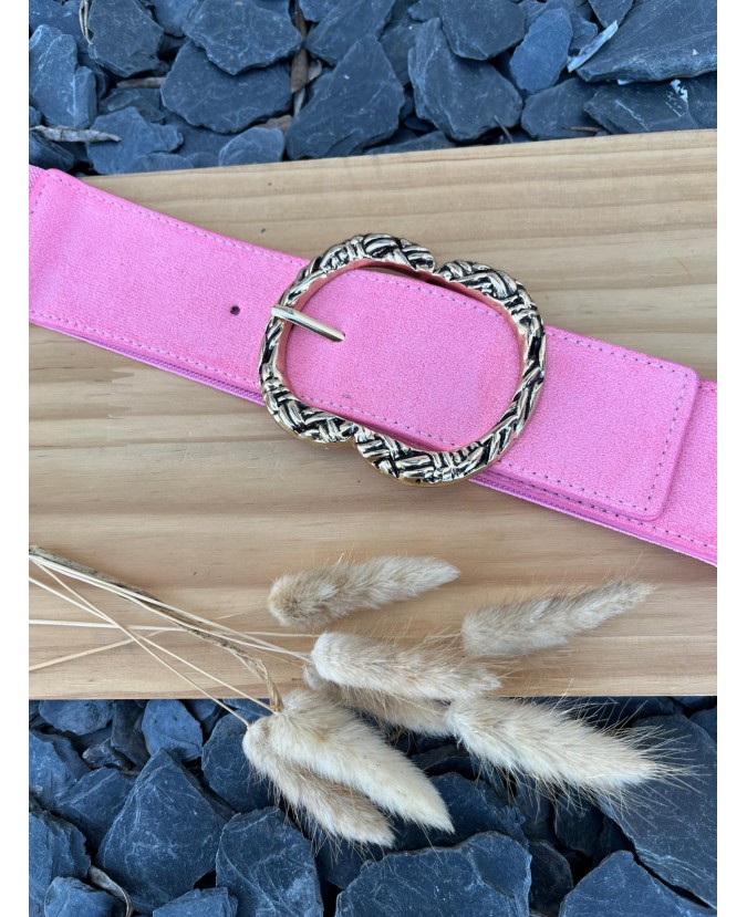 CEINTURE FARAH - ROSE