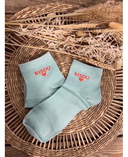 CHAUSSETTES BISOU - BLEU