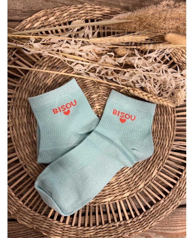 CHAUSSETTES BISOU - BLEU