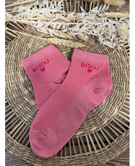 CHAUSSETTES BISOU - FUSHIA