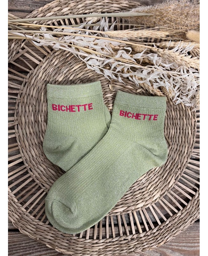 CHAUSSETTES BICHETTE - VERT
