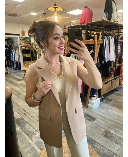 BLAZER MELYSSA - CAMEL