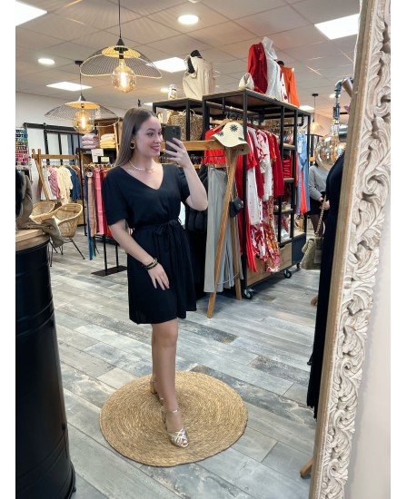 ROBE DANIELA - NOIR