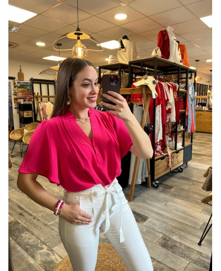 TOP NELCY - FUSHIA
