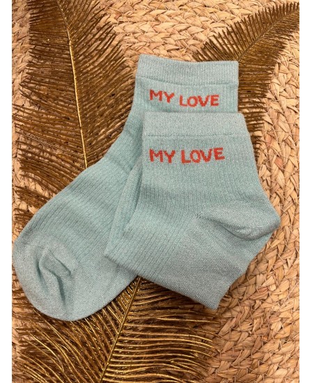 SOCQUETTES MY LOVE - BLEU