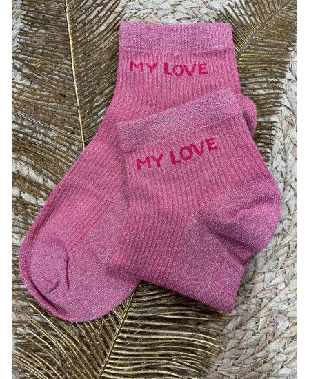 SOCQUETTES MY LOVE - ROSE