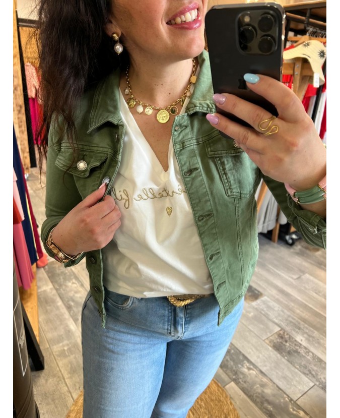VESTE BERYL KAKI - PULP