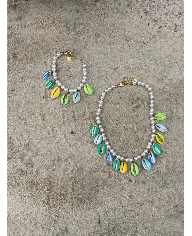 COLLIER MYKONOS - BLEU