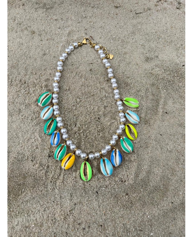 COLLIER MYKONOS - BLEU